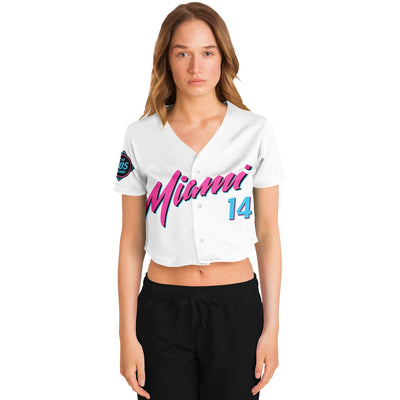 Alonso - Miami Vice Home Crop Top - Furious Motorsport