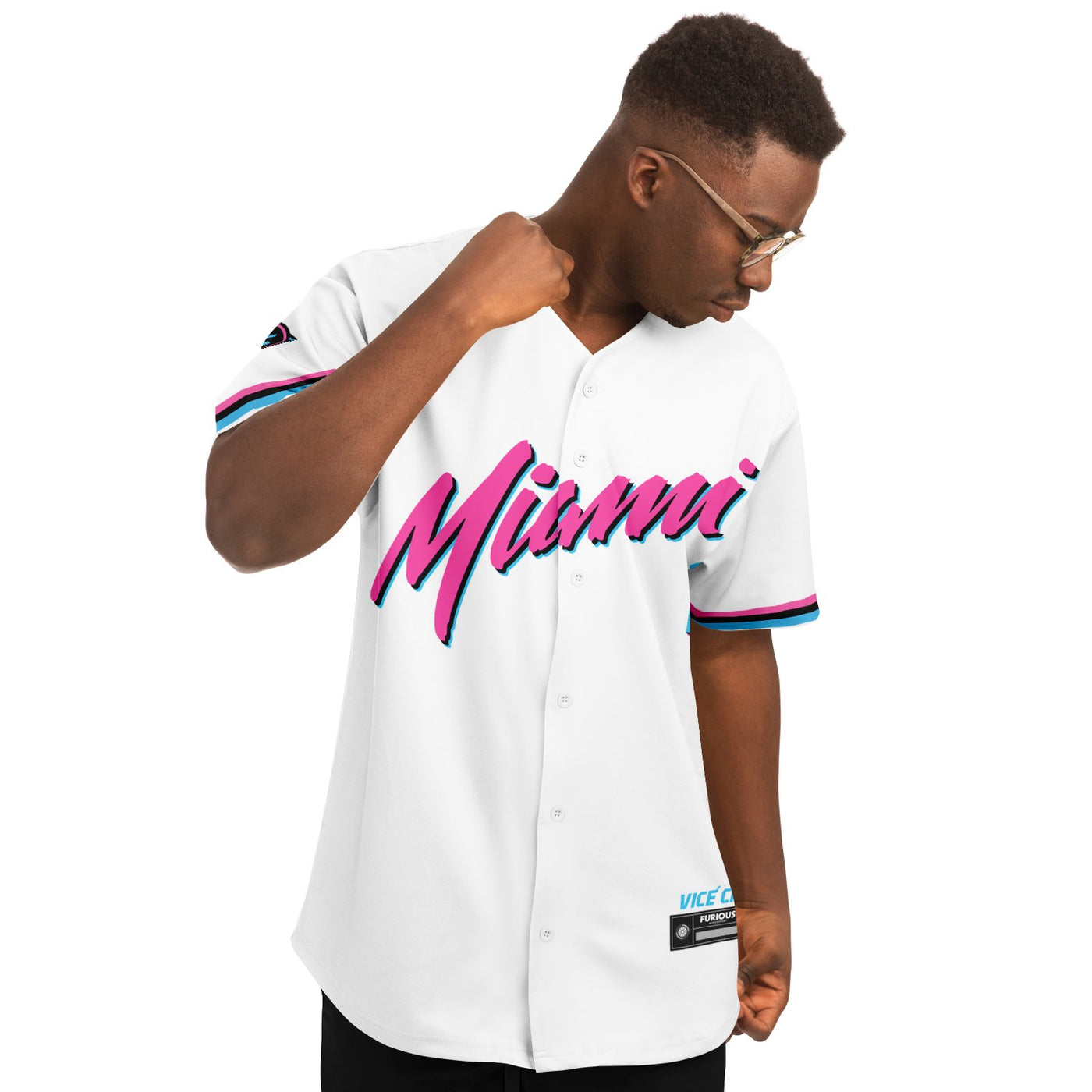 Alonso - Miami Vice Home Jersey - Furious Motorsport