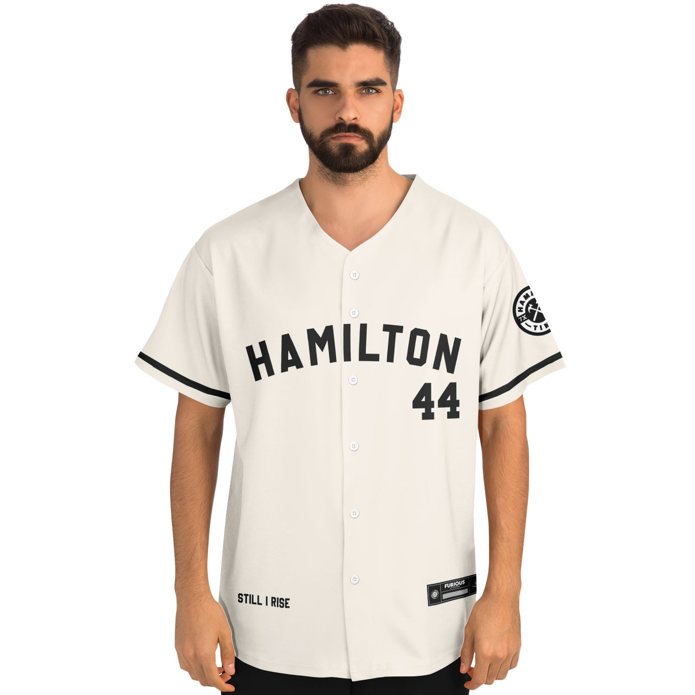 Hamilton - Off-White Champion Jersey (Clearance) - Furious Motorsport
