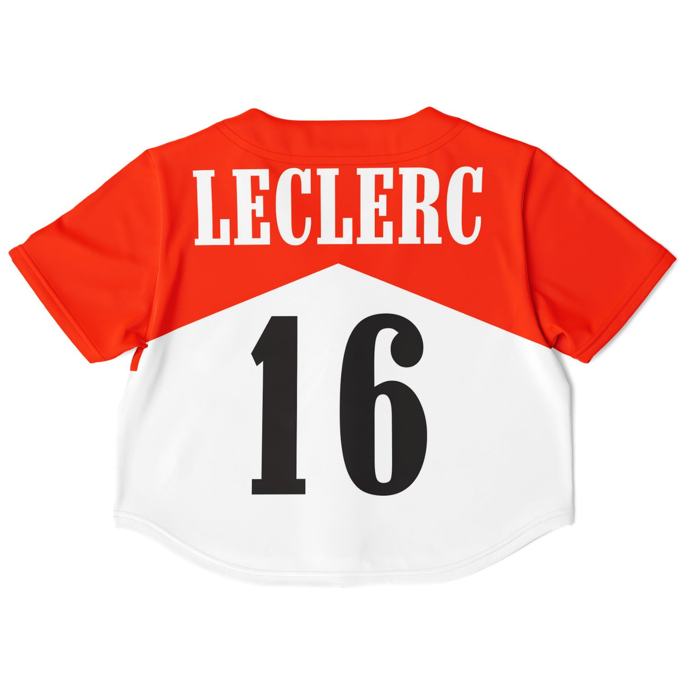 Leclerc - Alternate Crop Top Jersey - Furious Motorsport
