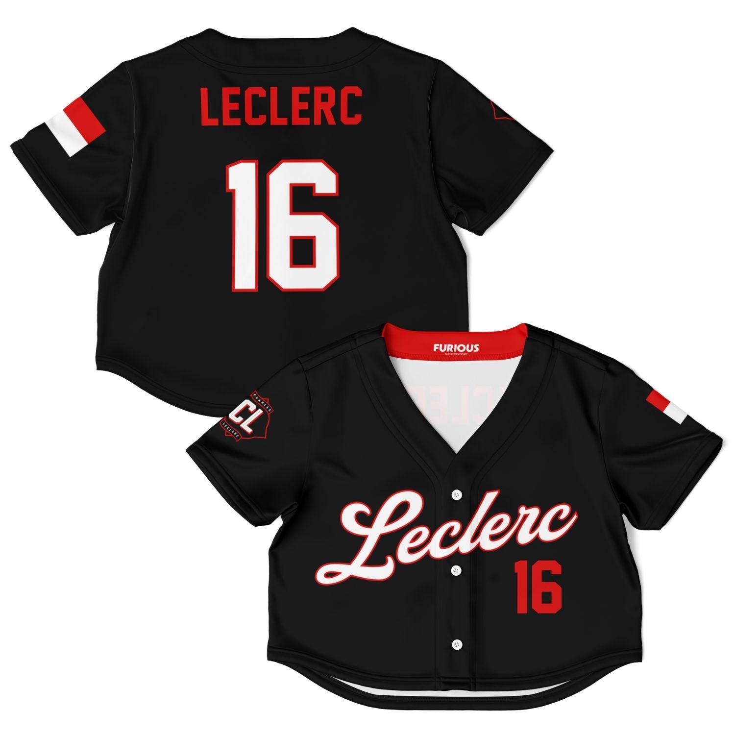 Leclerc - CL16 Crop Top Jersey – Furious Motorsport