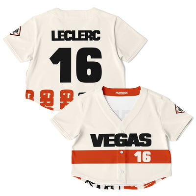 Leclerc - Vegas Street Circuit Crop Top - Furious Motorsport