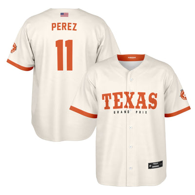 Perez - Off-White Texas GP Jersey (Clearance) - Furious Motorsport