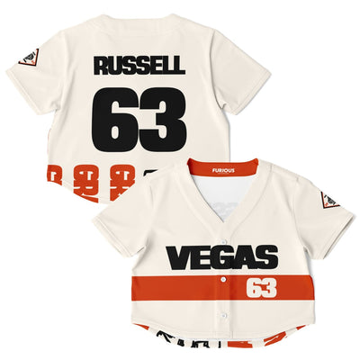 Russell - Vegas Street Circuit Crop Top - Furious Motorsport