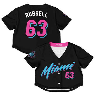 Russell - Vice City Crop Top Jersey - Furious Motorsport