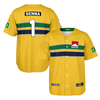 Senna - Nacional Helmet Jersey (Clearance) - Furious Motorsport