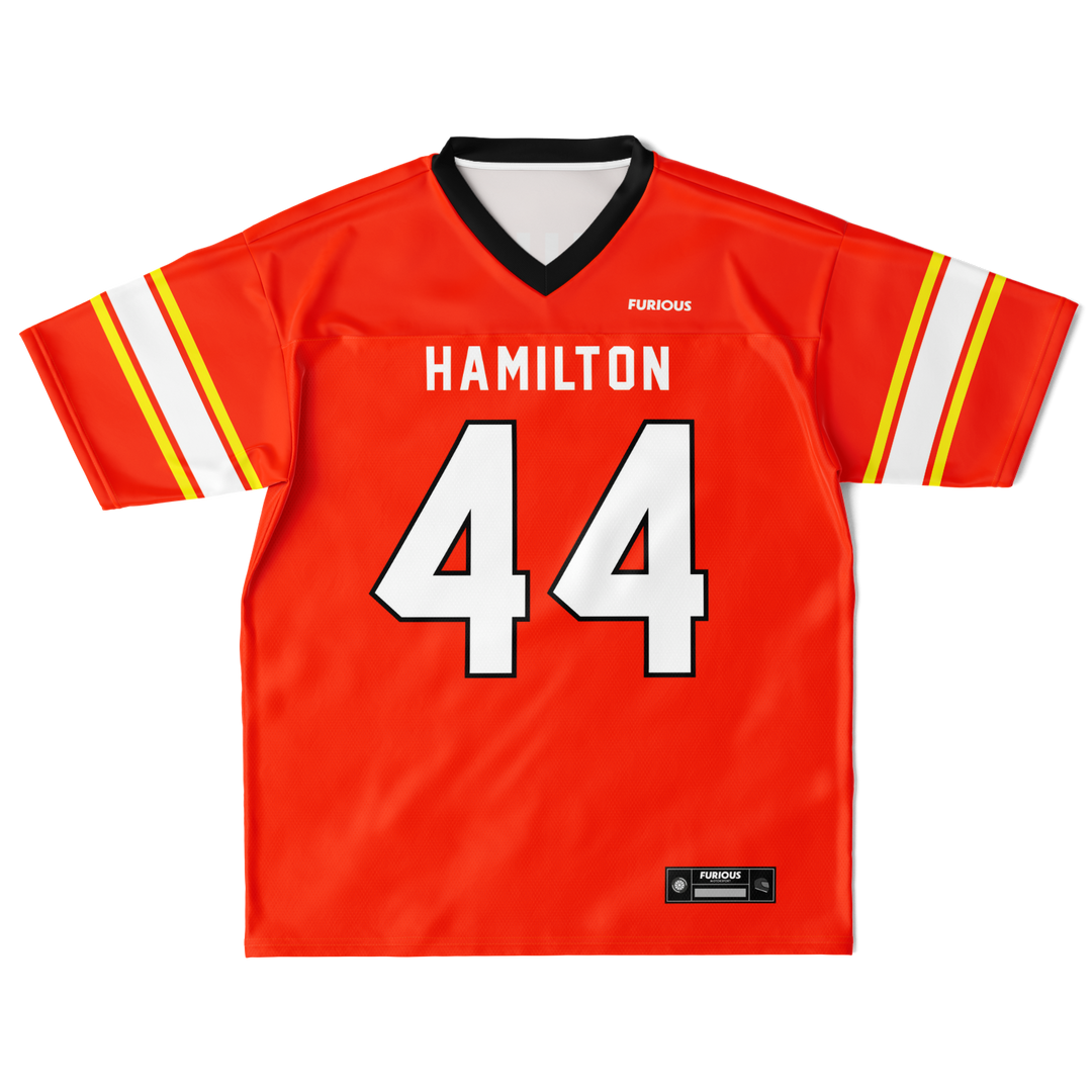 Hamilton -  Red Alternate Football Jersey