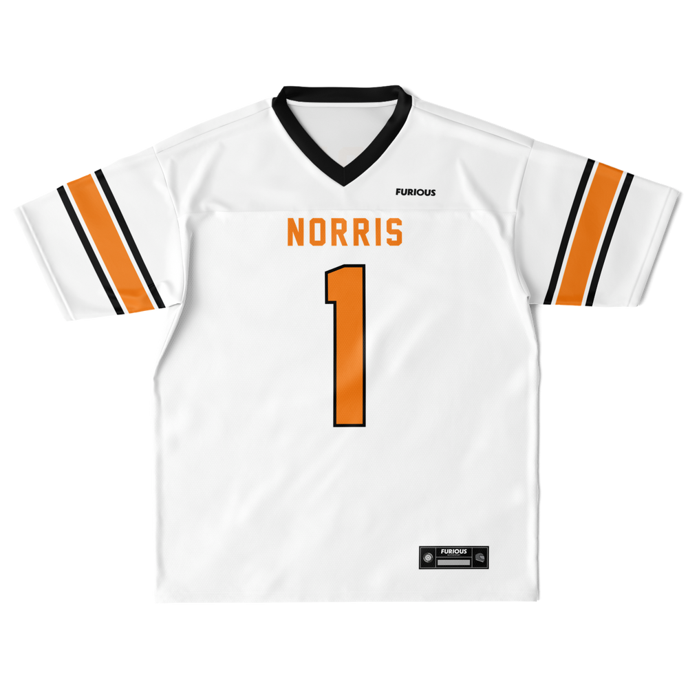 Norris – White Alternate Football Jersey