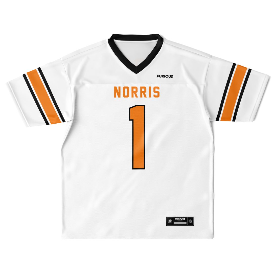 Norris – White Alternate Football Jersey