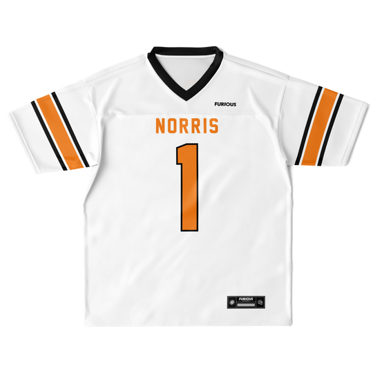 Norris – White Alternate Football Jersey