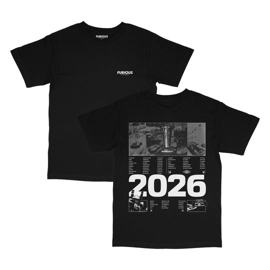 2026 World Tour Archive T-shirt - Furious Motorsport