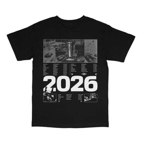 2026 World Tour Archive T-shirt - Furious Motorsport