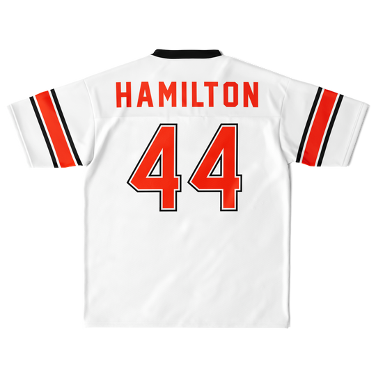 Hamilton - White Alternate Football Jersey