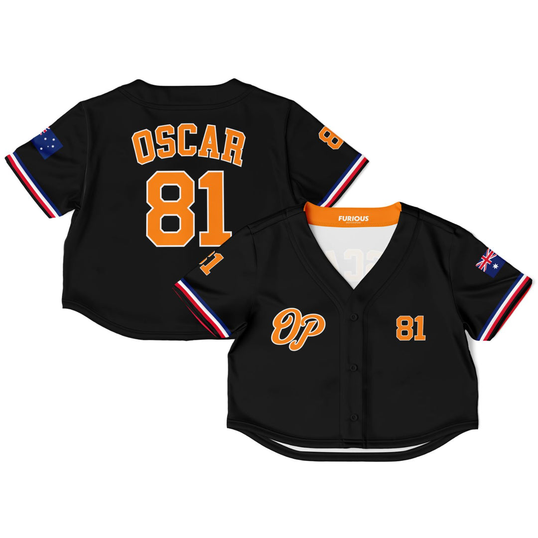 Oscar – Carbon Jersey Crop Top