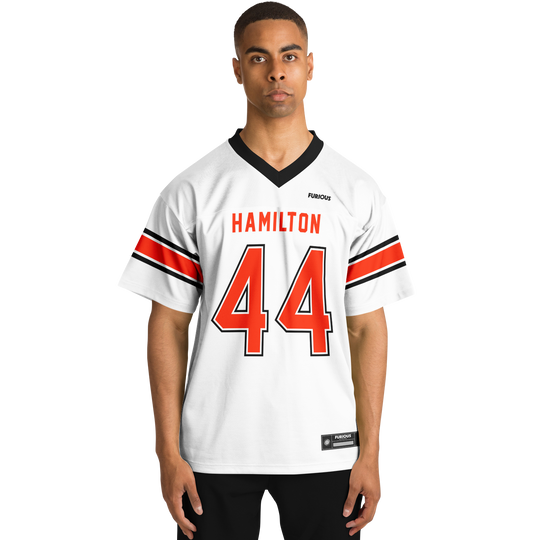 Hamilton - White Alternate Football Jersey