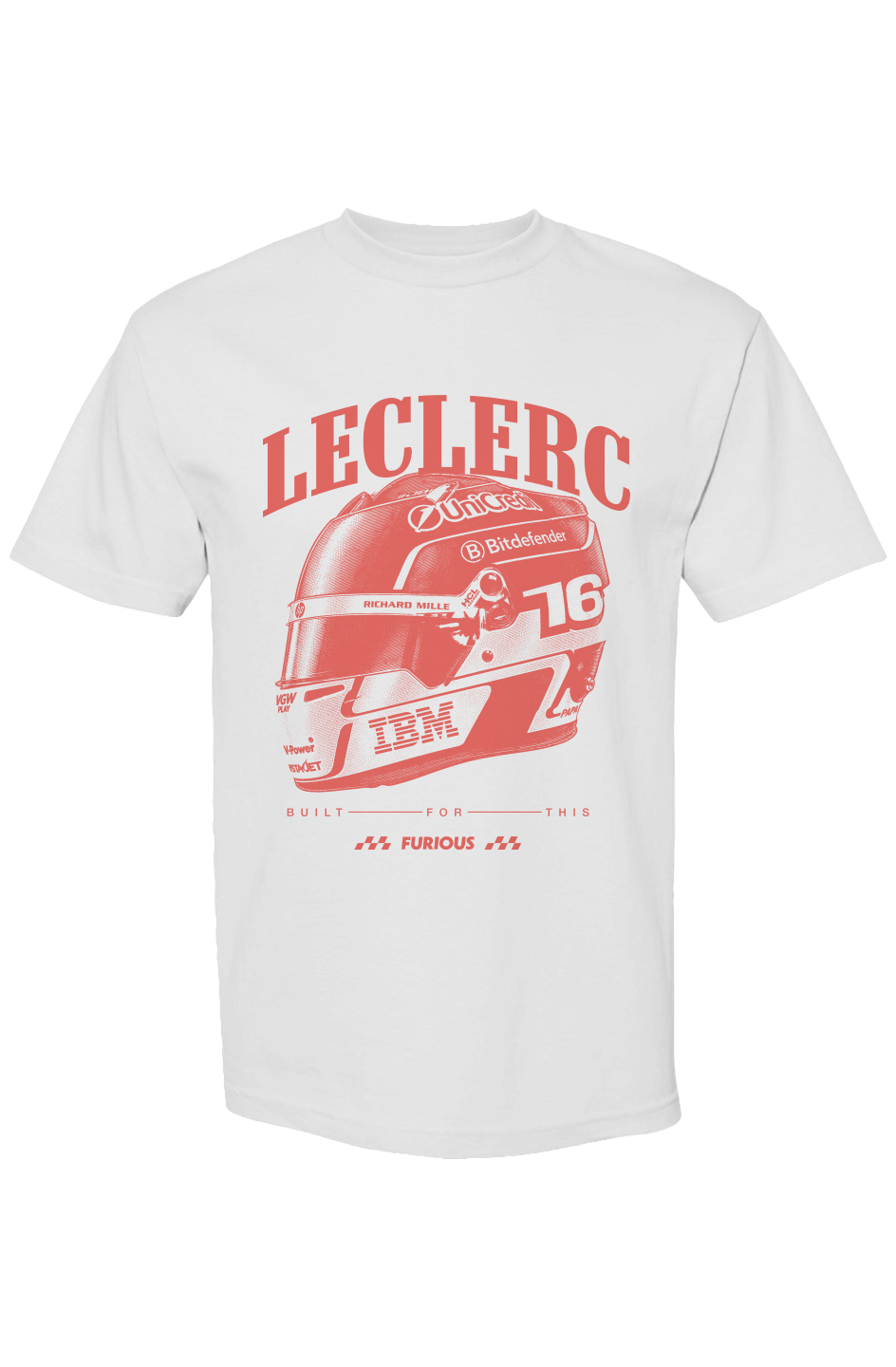 Leclerc Helmet Tee