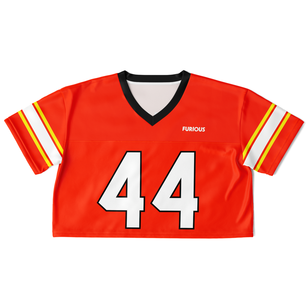 Hamilton - Red Alternate Crop Top Football Jersey