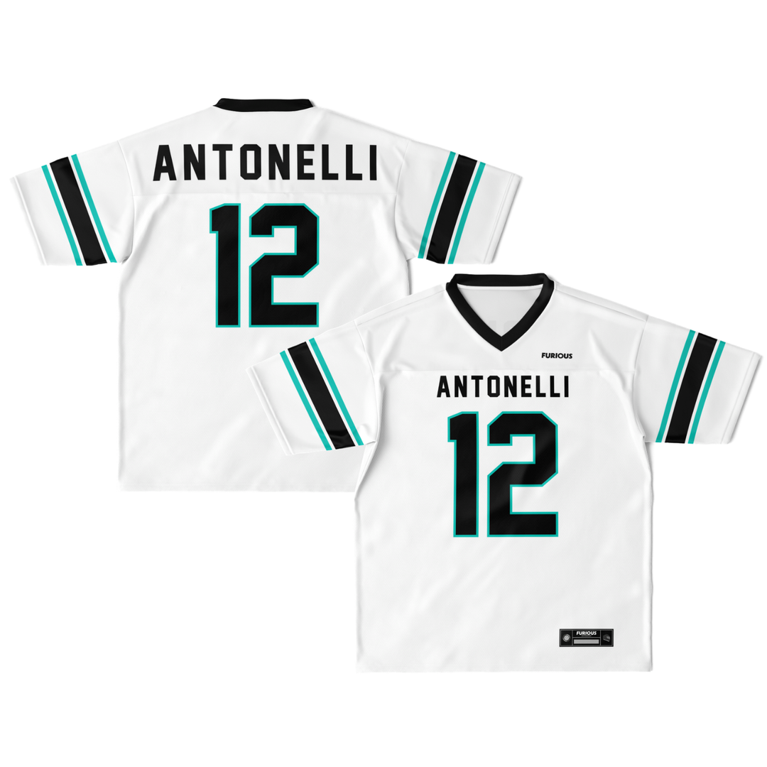 Antonelli - White Alternate Football Jersey
