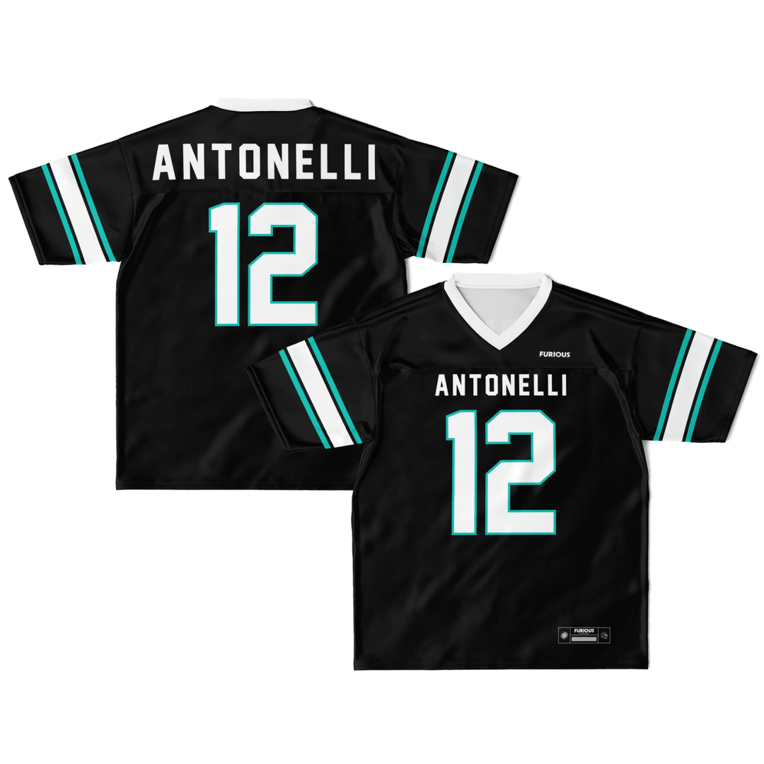Antonelli - Black Alternate Football Jersey - Furious Motorsport