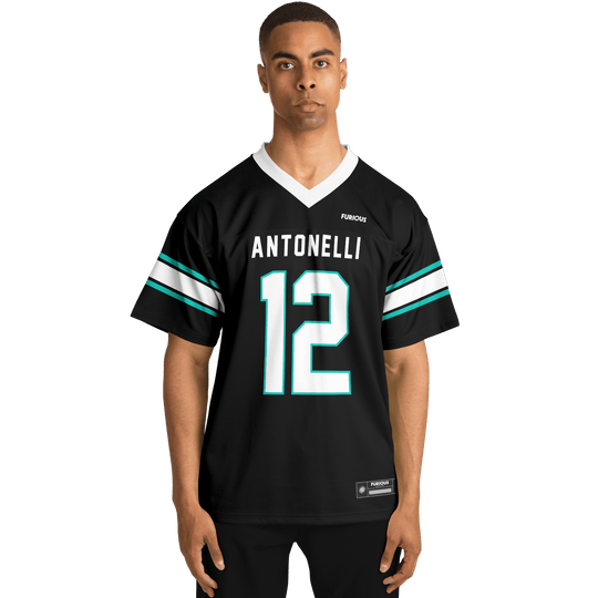 Antonelli - Black Alternate Football Jersey - Furious Motorsport
