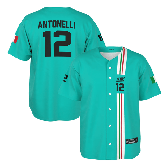 Antonelli - Teal Home Jersey - Furious Motorsport