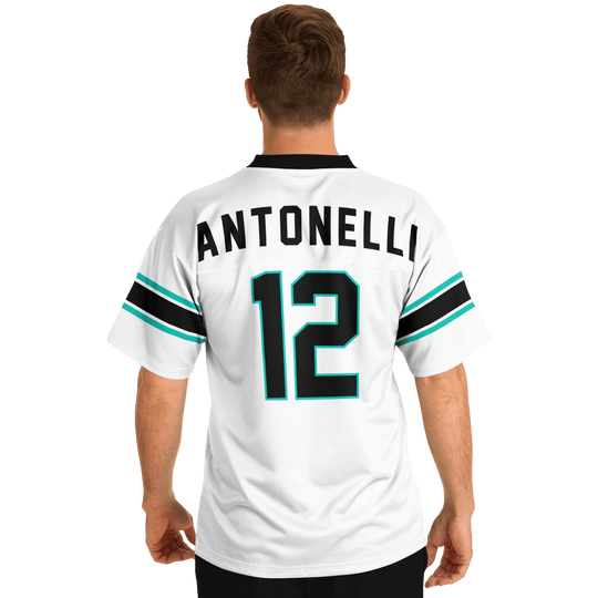 Antonelli - White Alternate Football Jersey - Furious Motorsport
