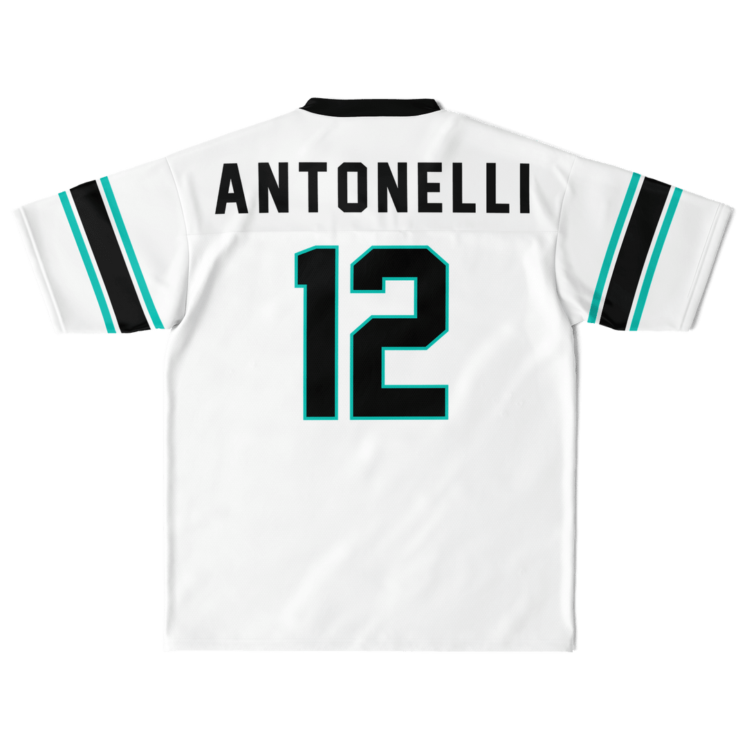 Antonelli - White Alternate Football Jersey - Furious Motorsport
