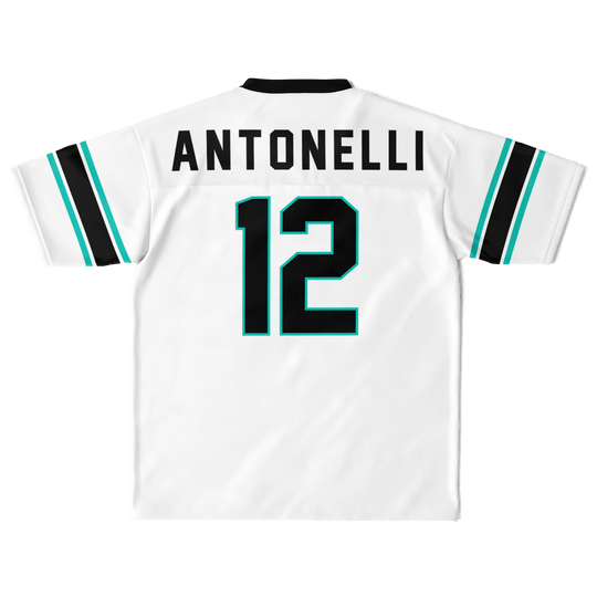 Antonelli - White Alternate Football Jersey - Furious Motorsport