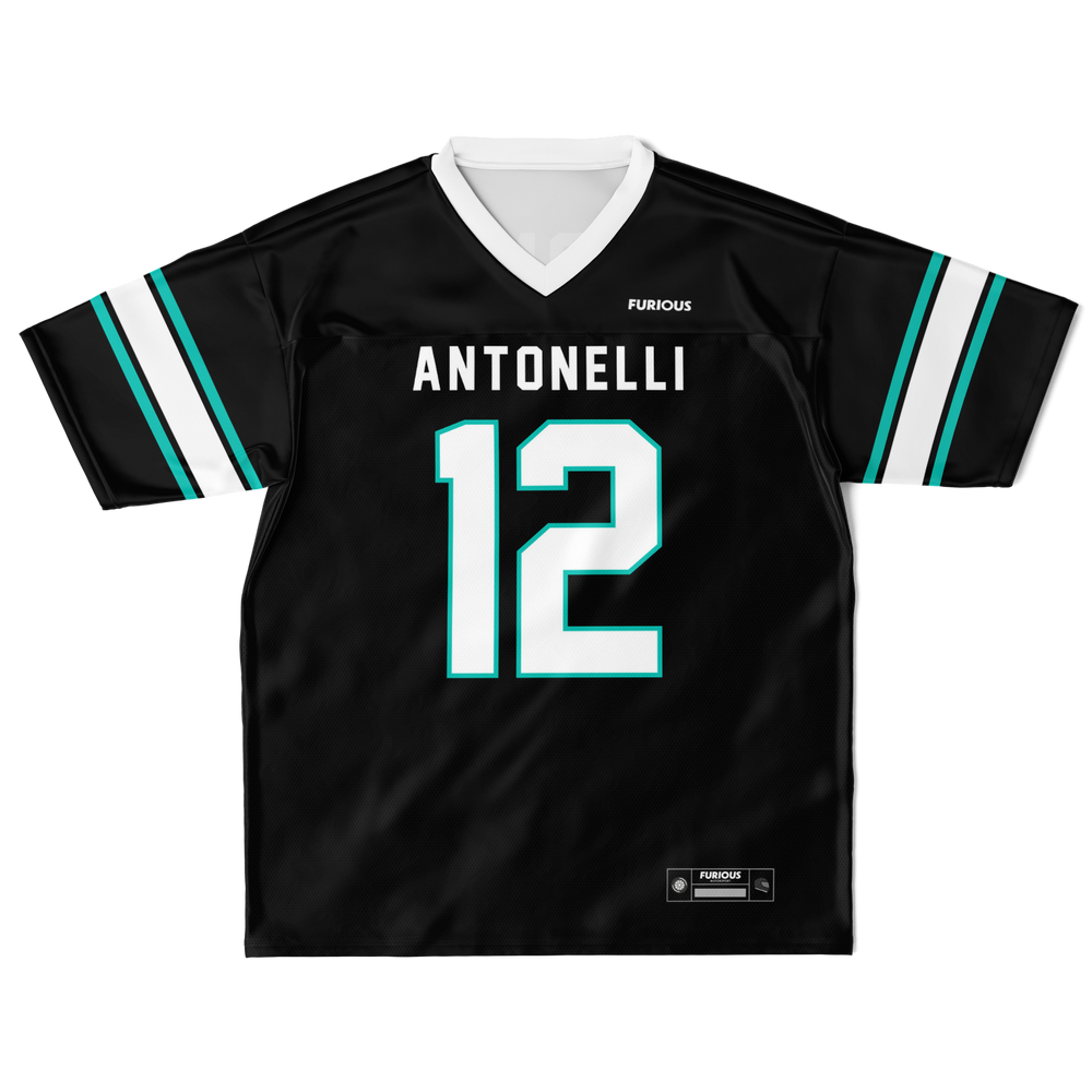 Antonelli - Black Alternate Football Jersey