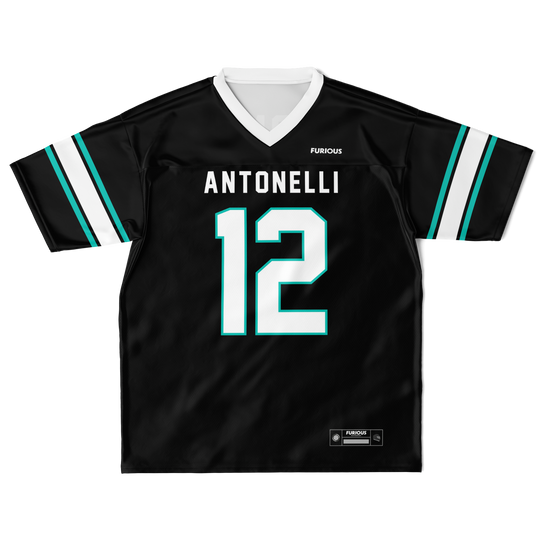 Antonelli - Black Alternate Football Jersey