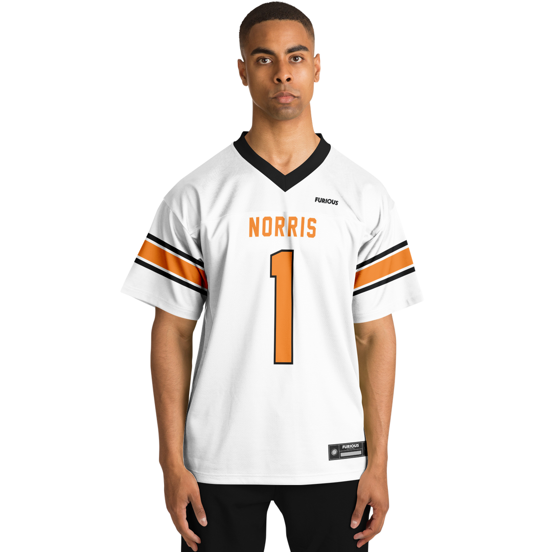 Norris – White Alternate Football Jersey