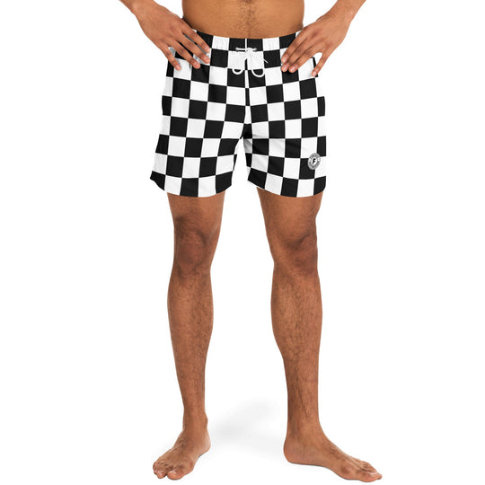 Chequered Flag Swim Trunks (Clearance) - Furious Motorsport