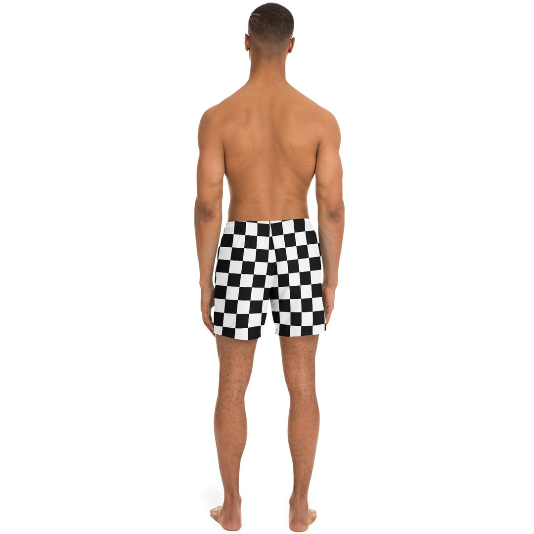 Chequered Flag Swim Trunks (Clearance) - Furious Motorsport