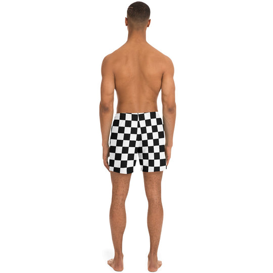 Chequered Flag Swim Trunks (Clearance) - Furious Motorsport