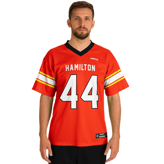 Hamilton -  Red Alternate Football Jersey