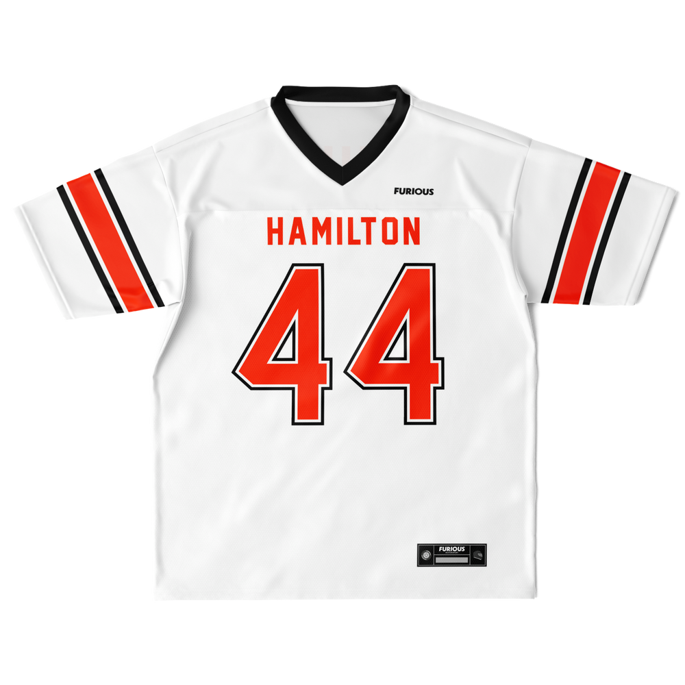 Hamilton - White Alternate Football Jersey
