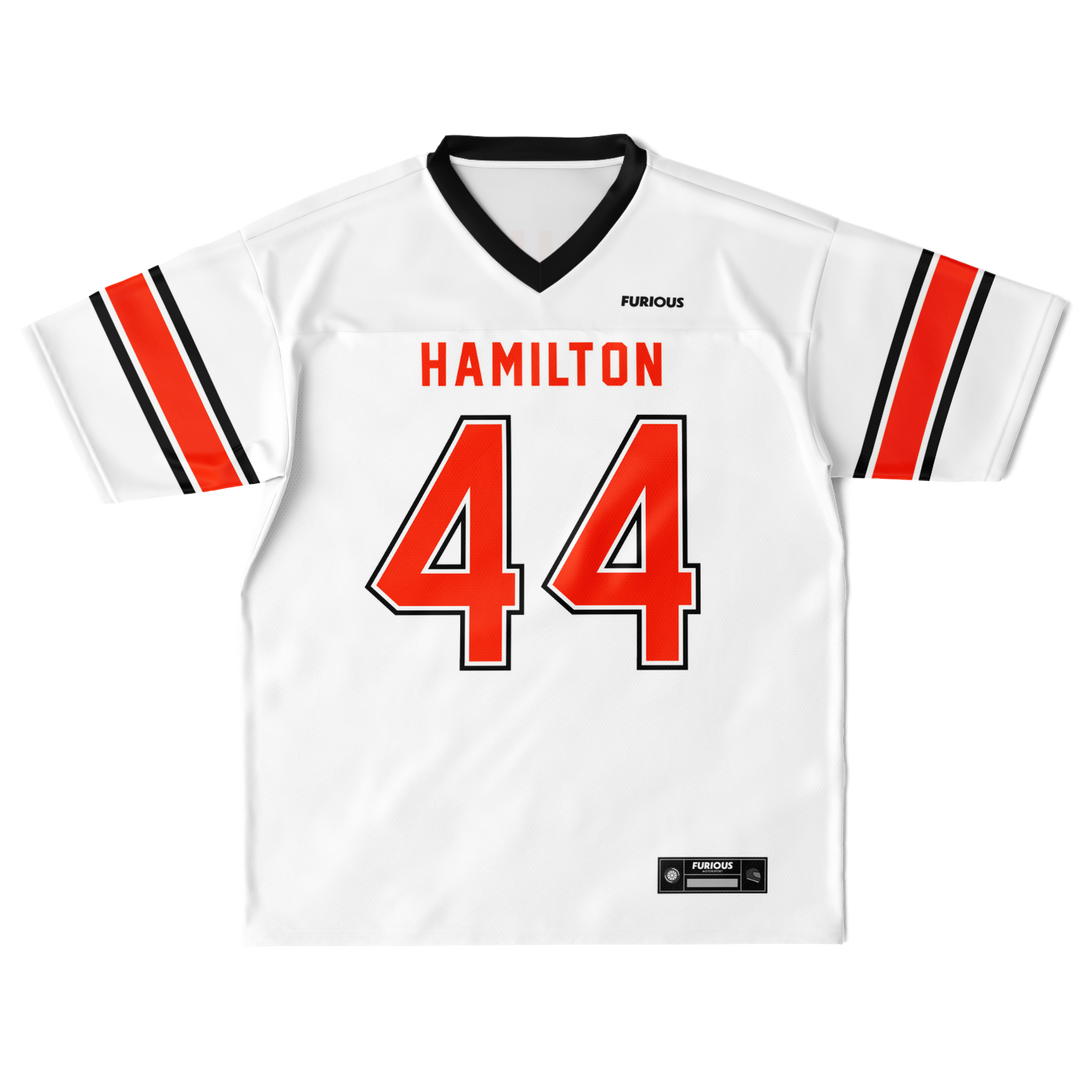 Hamilton - White Alternate Football Jersey
