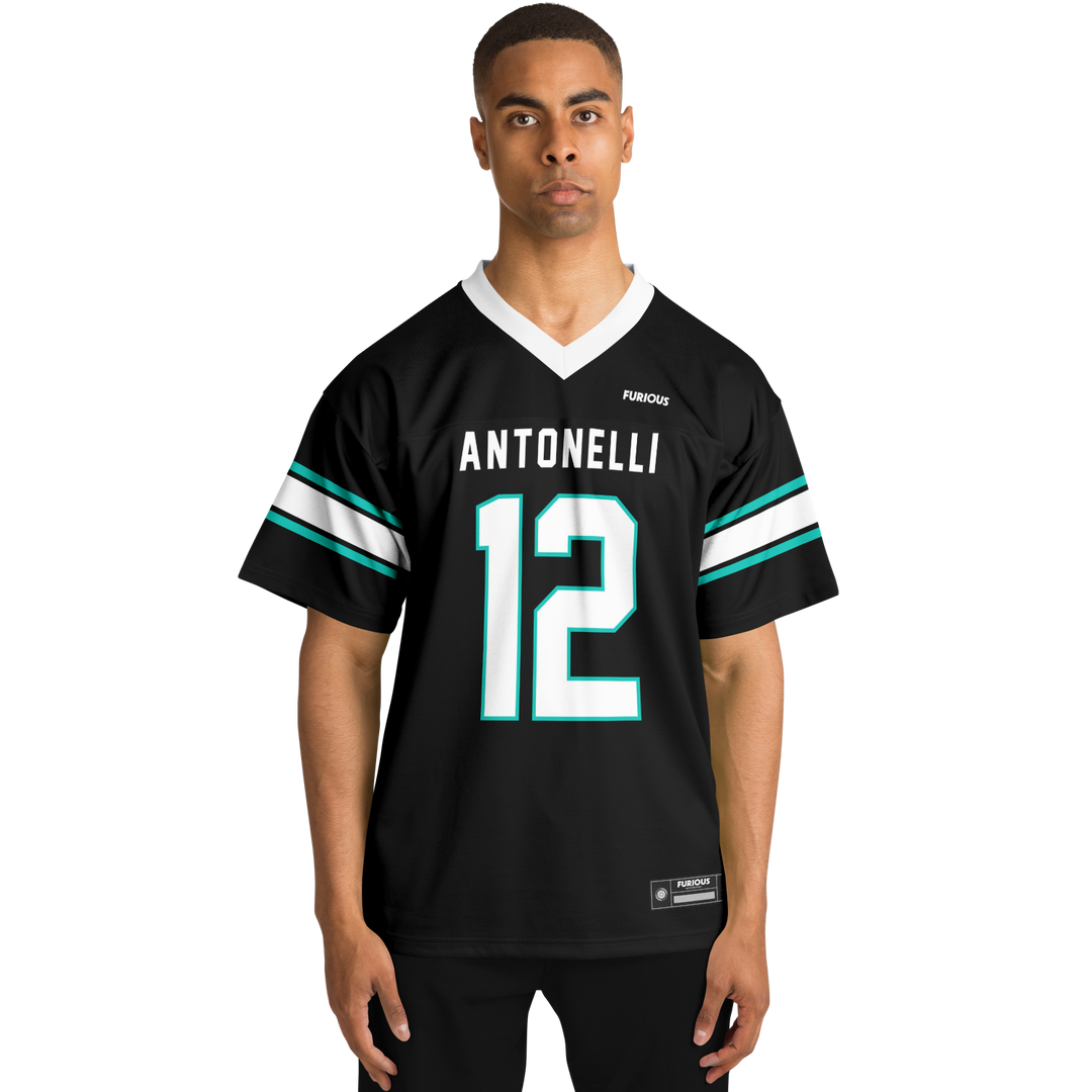 Antonelli - Black Alternate Football Jersey