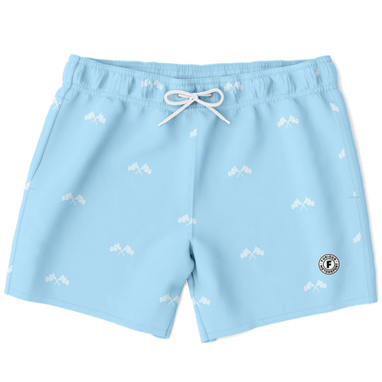 Final Lap Swim Trunks - Frost Blue (Clearance) - Furious Motorsport