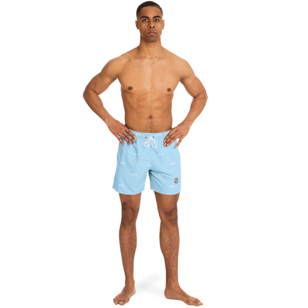Final Lap Swim Trunks - Frost Blue (Clearance) - Furious Motorsport