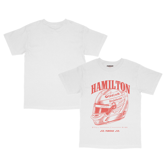 Hamilton Helmet T-Shirt - Furious Motorsport