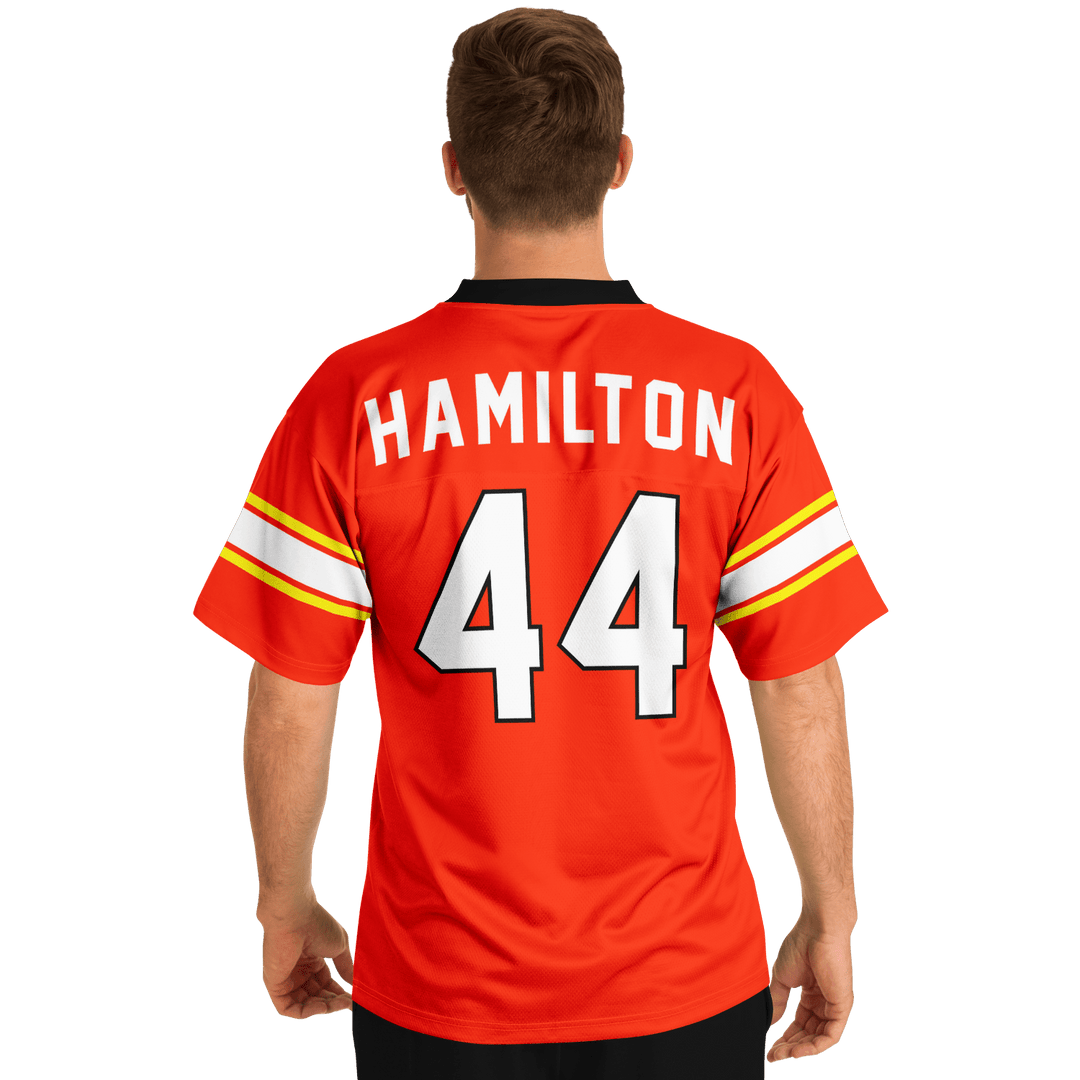 Hamilton - Red Alternate Football Jersey - Furious Motorsport