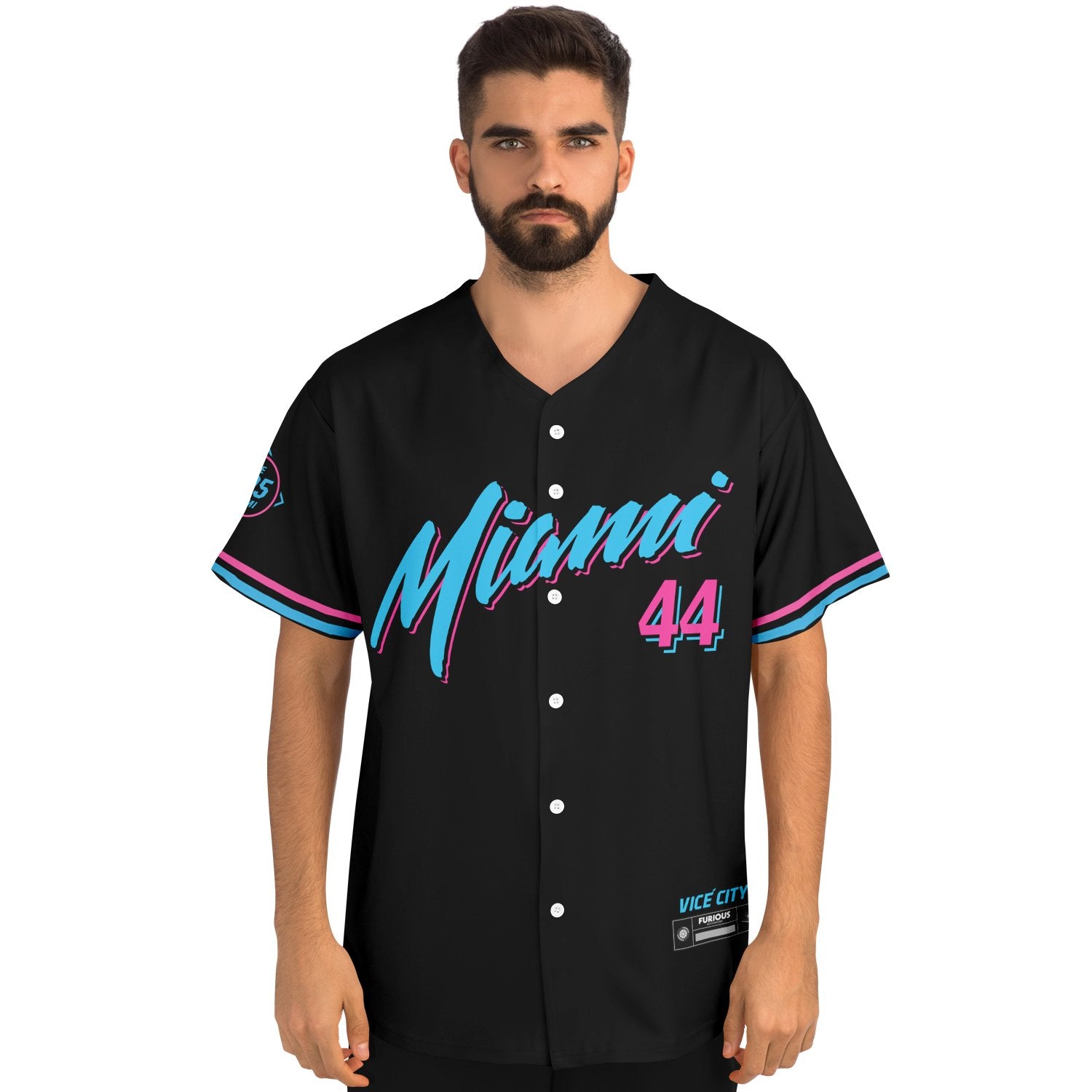 Miami vice baseball jersey 2025