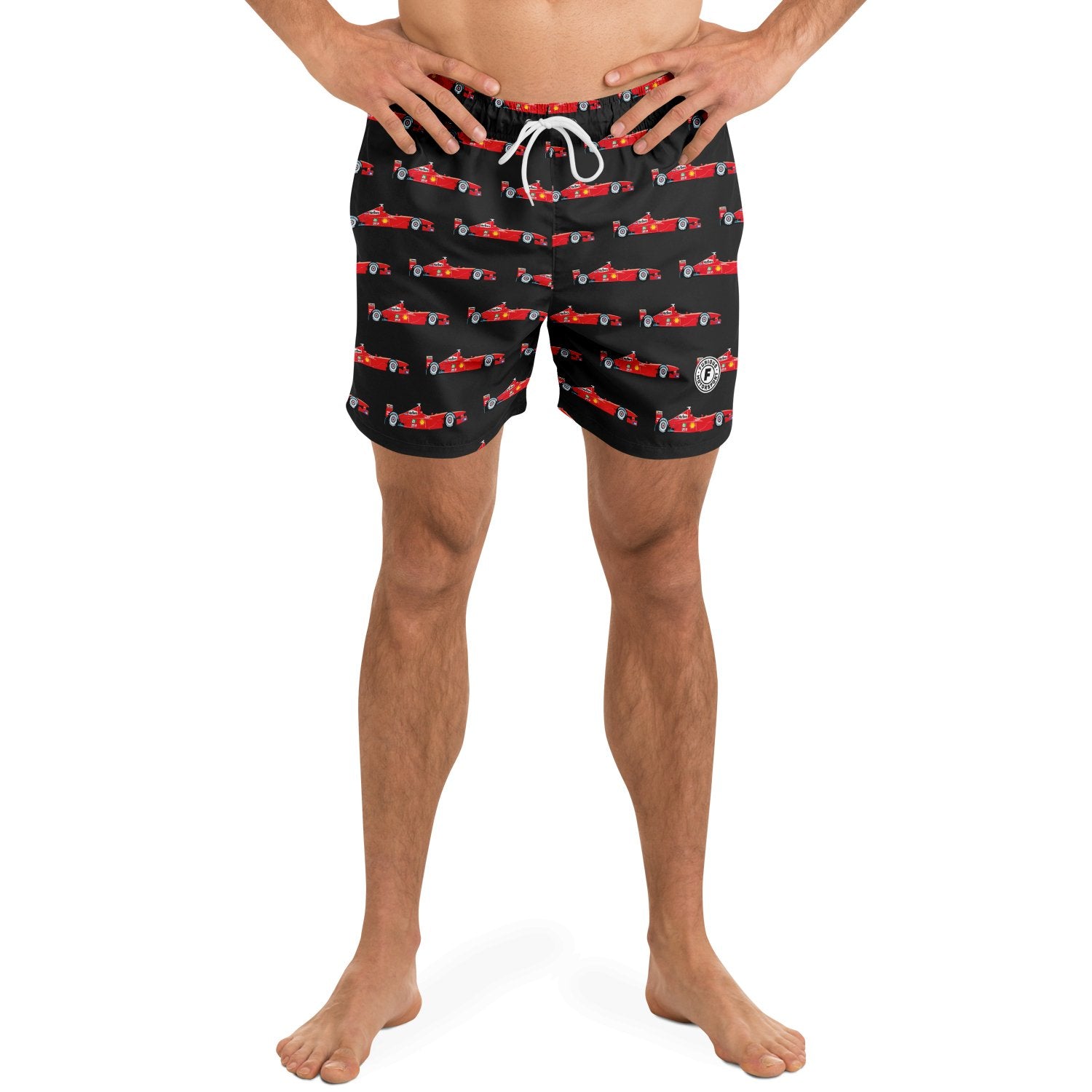 Hot Lap Swim Trunks - Midnight Black – Furious Motorsport