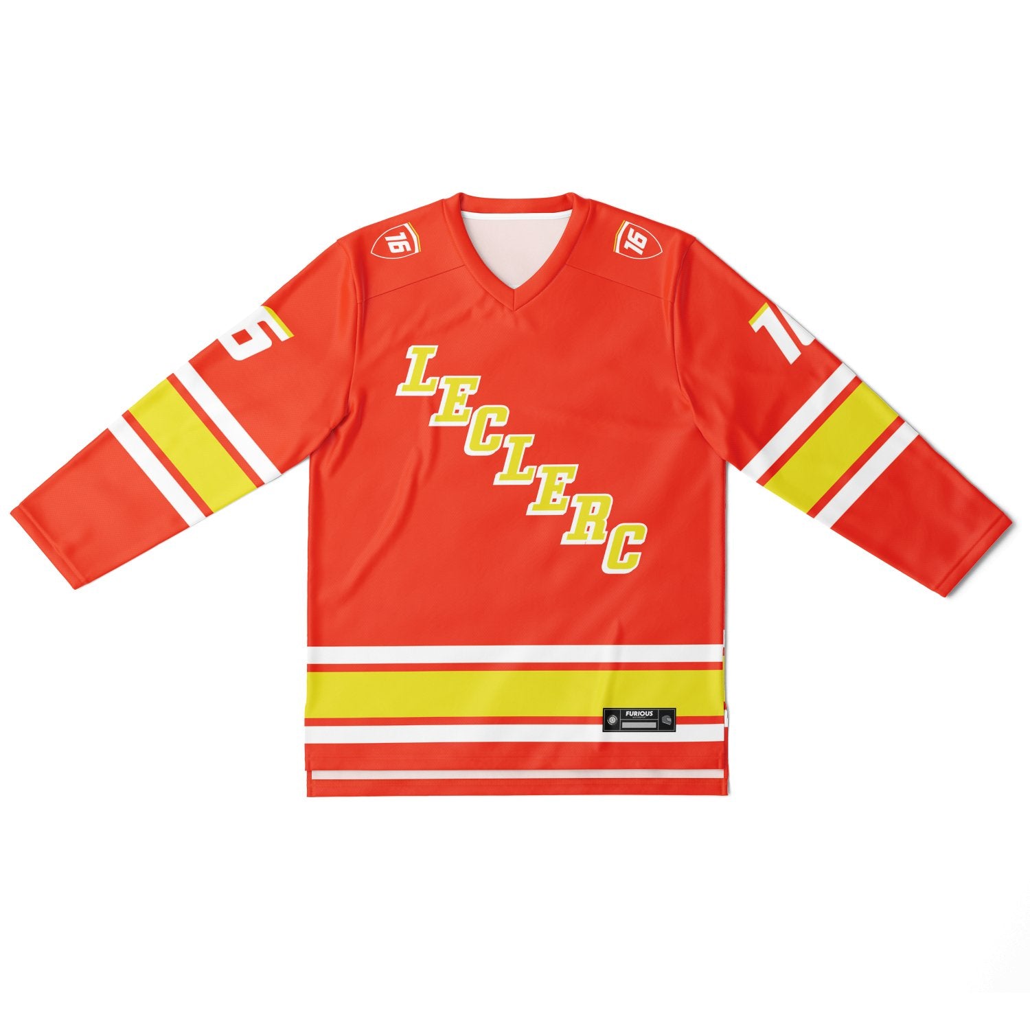 Leclerc Away Hockey Jersey Furious Motorsport