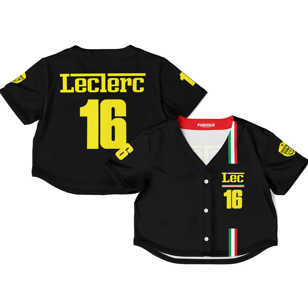 Leclerc - Classic Monza Crop Top - Furious Motorsport
