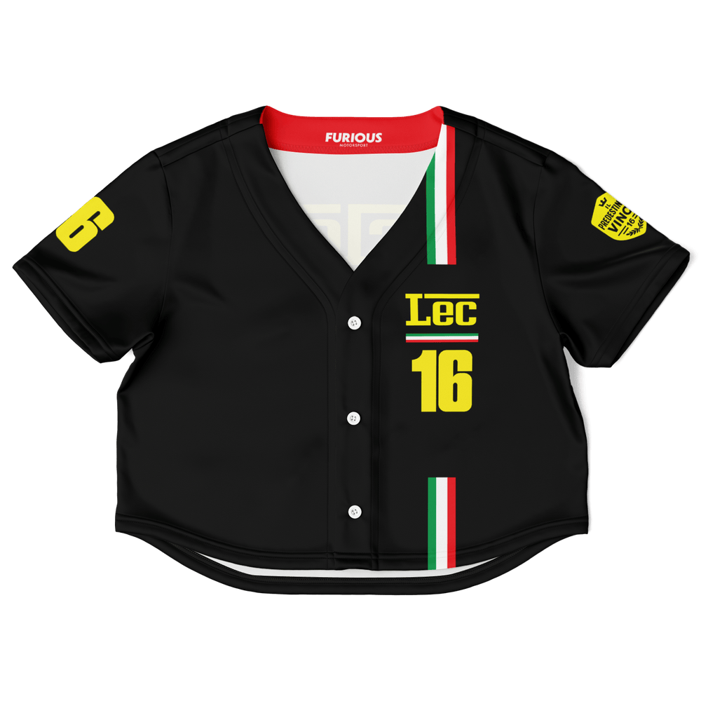 Leclerc - Classic Monza Crop Top - Furious Motorsport