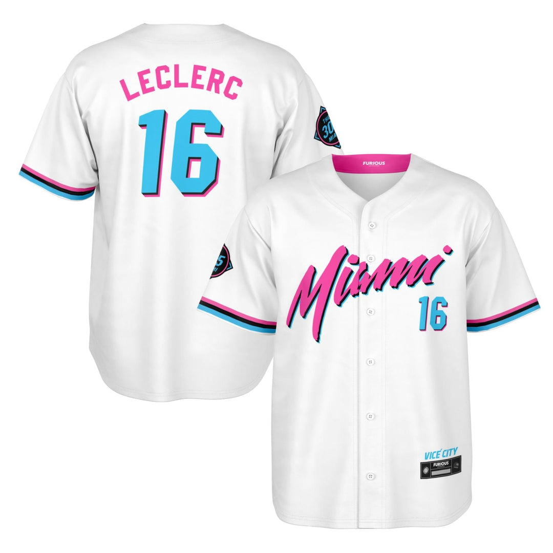 Leclerc Miami Vice Home Jersey