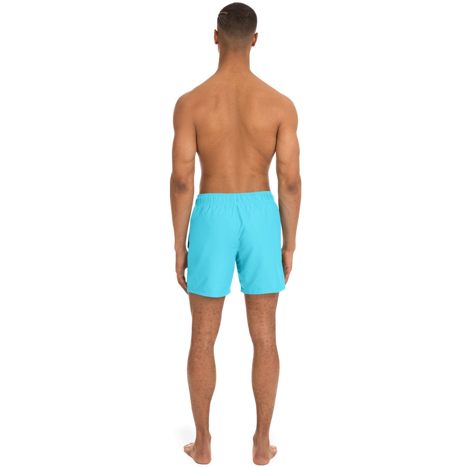 Neon blue swim trunks on sale