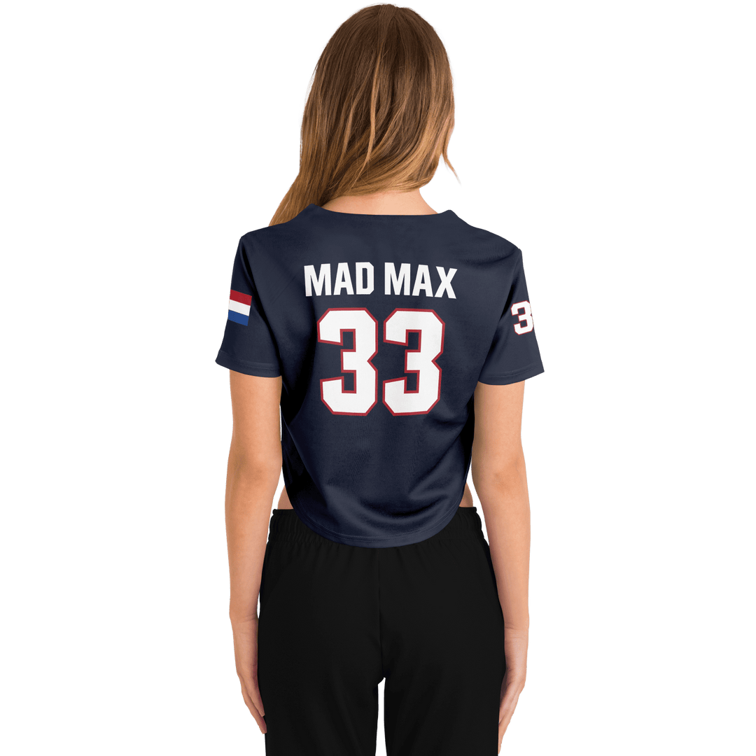 Mad Max - Cobalt Crop Top Jersey - Furious Motorsport